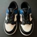 Nike Shoes | Nike Dunks Toddler 8.5 Slip Ons | Color: Black/Blue | Size: 8.5b