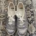 Kate Spade Shoes | Kate Spade Keds Silver Glitter Tennis Shoes Size 8.5 | Color: Silver | Size: 8.5
