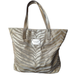 Michael Kors Bags | Michael Kors Gold Metallic Animal Print Large Tote Bag | Color: Gold | Size: Os