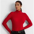 Polo By Ralph Lauren Tops | New Tencel Rib Knit Turtleneck Lightweight Sweater Polo Ralph Lauren | Color: Red | Size: S