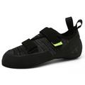 DAMANDO Men's Women's Rock Climbing Shoes for Gym and Sport Child Boys Girls Bouldering Sport Sneakers,Black,6 UK