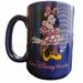 Disney Dining | Disney Parks Minnie Mouse Mug Pink 16 Oz Thailand | Color: Blue/Pink | Size: 16 Oz.