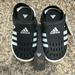 Adidas Shoes | New Adidas Boys Water Sandals, Black/White, Sizes 8 And 9 | Color: Black/White | Size: Various