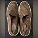 Michael Kors Shoes | Michael Kors Brown Slip On Tennis Shoes. | Color: Brown/White | Size: 7.5
