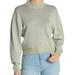 Free People Sweaters | Free People Womens Starry Night Pullover Sweater Green Metallic Mock Neck Xl New | Color: Green | Size: Xl