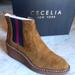 Anthropologie Shoes | Cecelia New York Anthropologie Gemma Suede Boots Nib - 8.5 | Color: Brown/Tan | Size: 8.5