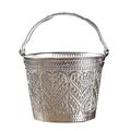 UHVUJDUI Bucket Ice Bucket Ice Tub Ice Bucket Stainless Steel Champagne Bucket Portable Red Ice Bucket Suitable for Hotel Bar Champagne Bucket Cooler Bucket Barrel ()