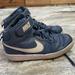 Nike Shoes | Nike Boys Big Kid Borough 2 Mid Sneaker, Size 5y | Color: Blue/White | Size: 5bb