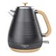 Electric Kettles Electric Tea Kettle 1.7 L Double Wall Electric Kettle with Stainless Steel Inner Fast Heating Hot Water Boiler Auto Shut-Off ease of use