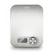 CASO Kitchen Energy Design Kitchen Scales, Digital Kitchen Scales, Battery-Free Use Thanks to Kinetic Energy, Environmentally Friendly and Sustainable, up to 5 kg in 1 g Stainless Steel