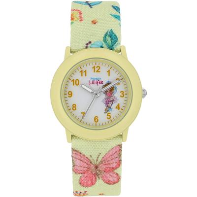 Quarzuhr PRINZESSIN LILLIFEE, bunt (bunt, weiß, gelb), Armbanduhren, Kinder, Armbanduhr, Kinderuhr, Mädchenuhr, ideal auch als Geschenk Image