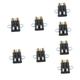 POPETPOP 8 Pcs Relay Parts for Lawn Mower Starter Solenoid Lawn Mower Supplies Lawn Mower Part Copper Accessories The Electromagnetic Valve