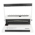 Comb Binding Machine, 3 Margin Humanized Handle, 3:1 Pitch, 34 Hole Drawing Sheet, Easy to Use Binding Machine for Office