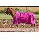 JUMP EQUESTRIAN NO FILL TURNOUT HORSE RUG 0G FILL OUTDOOR HORSE RUG RASPBERRY (6'6'')