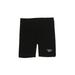 Reebok Athletic Shorts: Black Graphic Activewear - Women's Size Medium