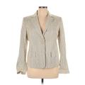 Linda Allard Ellen Tracy Blazer Jacket: Gray Jackets & Outerwear - Women's Size 14