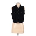 Scully Denim Vest: Black Jackets & Outerwear - Women's Size Medium