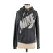 Nike Pullover Hoodie: Gray Tops - Women's Size Medium