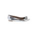 J.Crew Flats: Silver Shoes - Women's Size 8