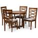 Alicia Modern and Contemporary 5-Piece Dining Set