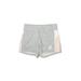 Reebok Athletic Shorts: Gray Color Block Activewear - Women's Size Small