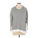 Old Navy Pullover Hoodie: White Tops - Women's Size Large