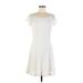 Victoria's Secret Casual Dress - Fit & Flare: Ivory Dresses - Women's Size Medium