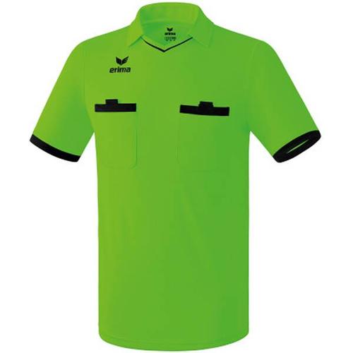 ERIMA Herren Saragossa Schiedsrichtertrikot, Größe XL in Green Gecko/Schwarz