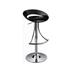 Vera 19-29 Inch Counter Height Stool, Round Swivel, Adjustable, Black