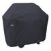 Arlmont & Co. Ayvrie BBQ Grill Cover - Fits up to 74" in Black/Gray | 51 H x 74 W x 30 D in | Wayfair BC66F4E9C44F4ED0B635609A5FFB50A2