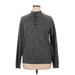 Black Saks Fifth Avenue Cashmere Pullover Sweater: Gray Sweaters & Sweatshirts - Women's Size X-Large