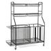 Arlmont & Co. Sharoya Aluminum Accent in Black | 46 H x 36 W x 16 D in | Wayfair 4974A3C4AFBB49E496427E9AE978EE04