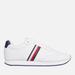 Leather Running Style Trainers - White - Tommy Hilfiger Sneakers