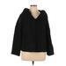 Zoe D. Coat: Black Grid Jackets & Outerwear - Women's Size X-Large