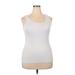 Sonoma Goods for Life Tank Top White Strapless Tops - Women's Size X-Large