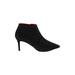 Charles Jourdan Ankle Boots: Black Polka Dots Shoes - Women's Size 9