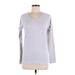 Athleta Active T-Shirt: Gray Activewear - Women's Size Medium