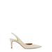 Chelsea Slingback Pointed-toe Pumps