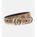 GG Marmont Canvas Belt