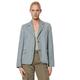 Longblazer MARC O'POLO "aus TENCEL™ Lyocell-Leinen-Mix" Gr. 44, blau Damen Blazer