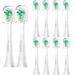 Replacement Toothbrush Heads Compatible MGF3 with Philips Sonicare Electric Toothbrushes Electric Brush Head Refills Fit for Philips Sonic Care snap-on Handles 10Pack