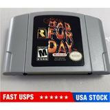 Conkers Bad Fur Day Video Game Cartridge US Version for Nintendo 64 Game Card
