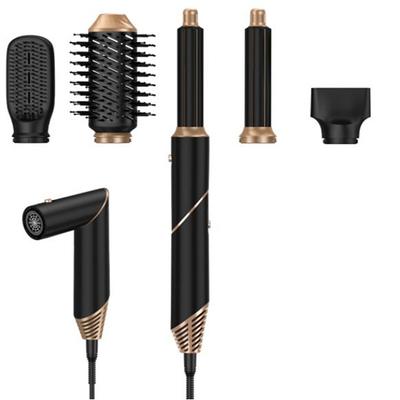 5 In 1 Quality Hairdryer Comb Hot Air Comb For Curling And Straightening Hair Automatic Straight Hair Comb And Hair Dryer