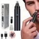 Rechargeable Ear And Nose Trimmer - Usb Electric Nose Hair Trimmer Suitable For Women - Painless Eyebrow And Facial Hair Removal Device