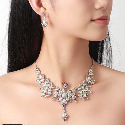 Jewelry Set For Women's Wedding Party Evening Gift Alloy Geometrical
