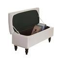 velours pouf couverture rectangle pouf de rangement banc housses pliante banc de rangement couverture repose-pieds tabouret housse