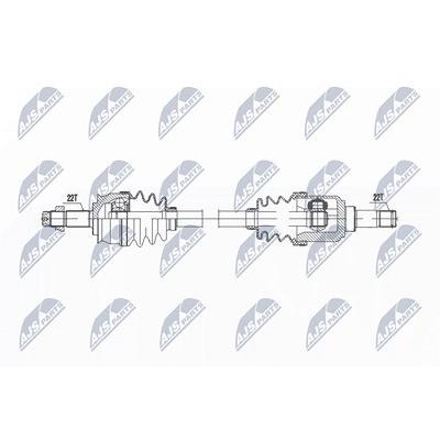 Nty Antriebswelle [Hersteller-Nr. NPW-FT-073] für Fiat Image