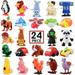 Wind-Up Toys - 24 Pack Assorted Mini Toy - Kid Party Favors Pinata Goody Bag Fillers