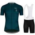 Cycling Jersey 2024 Men Summer Anti-UV Cycling Jersey Set Breathable Racing Sport Mtb Bicycle Jersey Bike Cycling Clothing Suit 2 XL