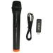 UHF Wireless Microphone 131ft Range Noise Reduction Handheld Dynamic Mic with USB Receiver for Karaoke Party